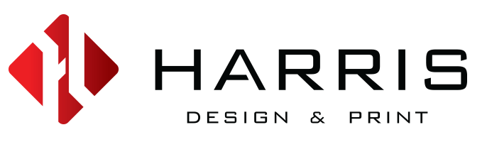 Harris Design and Print Logo